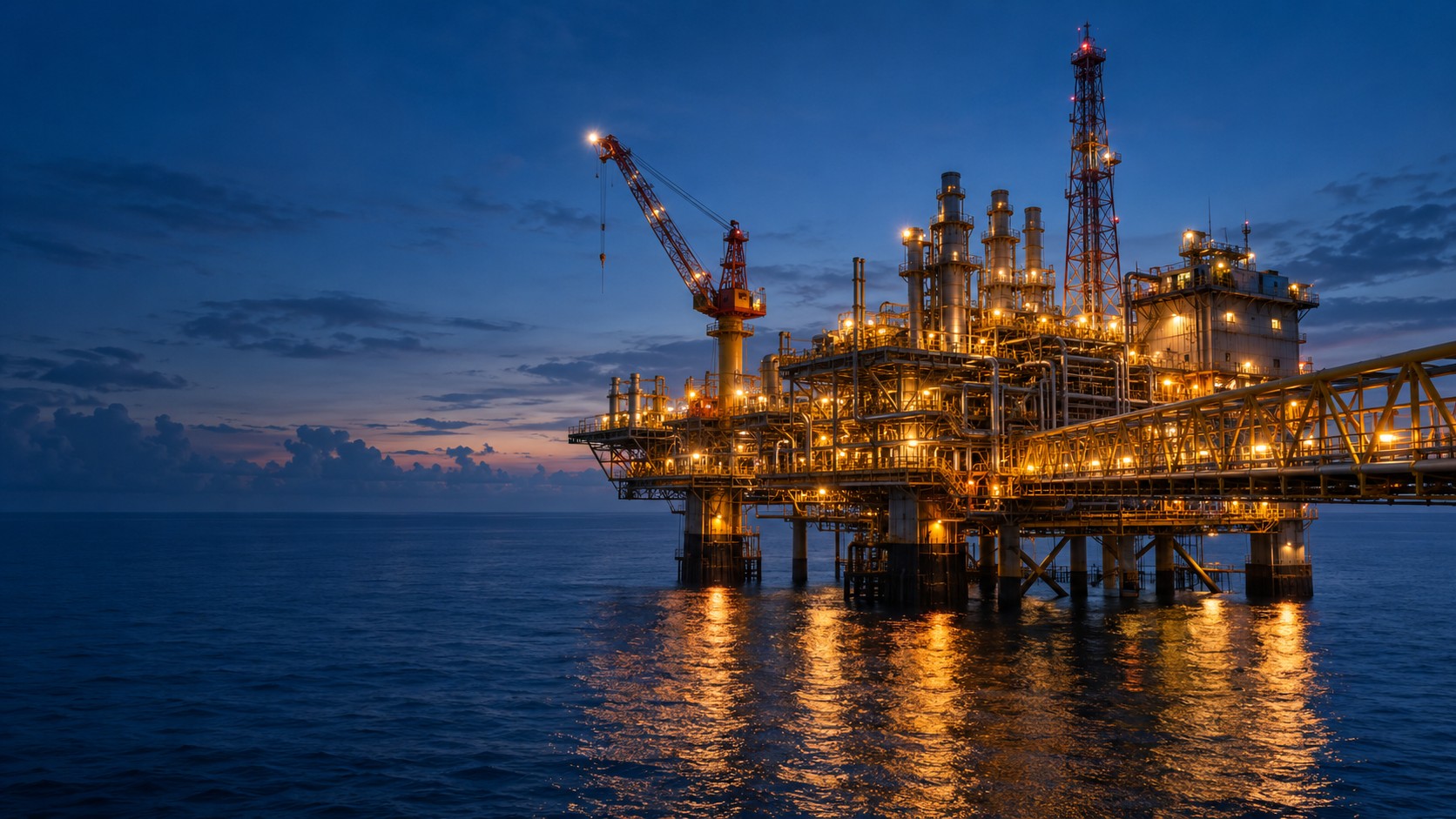 Illustrative offshore facility